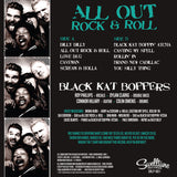 Black Kat Boppers - All Out Rock & Roll 12" LP Vinyl Record - Pre-Order, Ship Date TBD