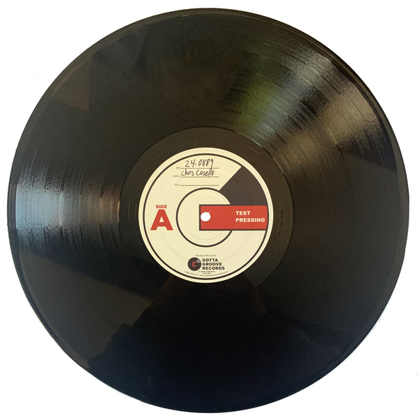 TEST PRESSING - Chris Casello featuring Eddie Angel, Jimmy Lester & Jared Manzo - Surfin' Hayride 12" LP Vinyl Record - limited test pressing of 5 total