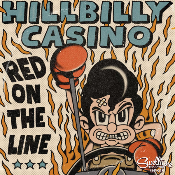Hillbilly Casino - Red On The Line / Tow Truck 7" Vinyl Record