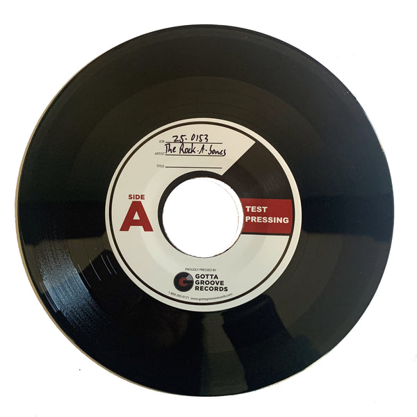 TEST PRESSING - The Rock-A-Sonics - I Got Burned / She'll Never Know 7" Vinyl Record - limited test pressing of 5 total