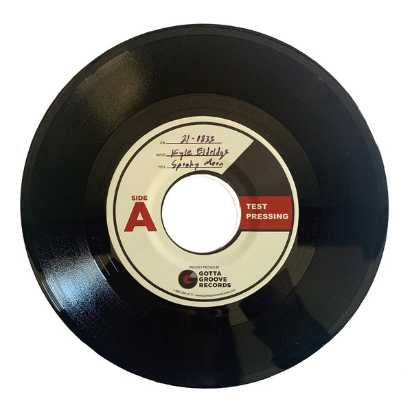 TEST PRESSING - Kyle Eldridge - Spooky Moon/Star Struck 7" Vinyl Record - limited test pressing of 5 total