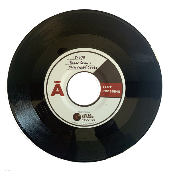 TEST PRESSING - Tammi Savoy and the Chris Casello Combo - Big Baby / Ain't Giving' Up Nothin' 7" Vinyl Record - limited test pressing of 5 total