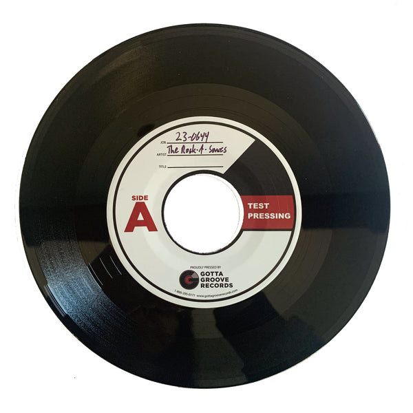TEST PRESSING - The Rock-A-Sonics - Wild Man 7" Vinyl Record - limited test pressing of 5 total