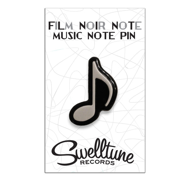 Swelltune Film Noir Note Music Note Pin