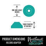 Sparkling Record Adapter in Grape Soda Pop